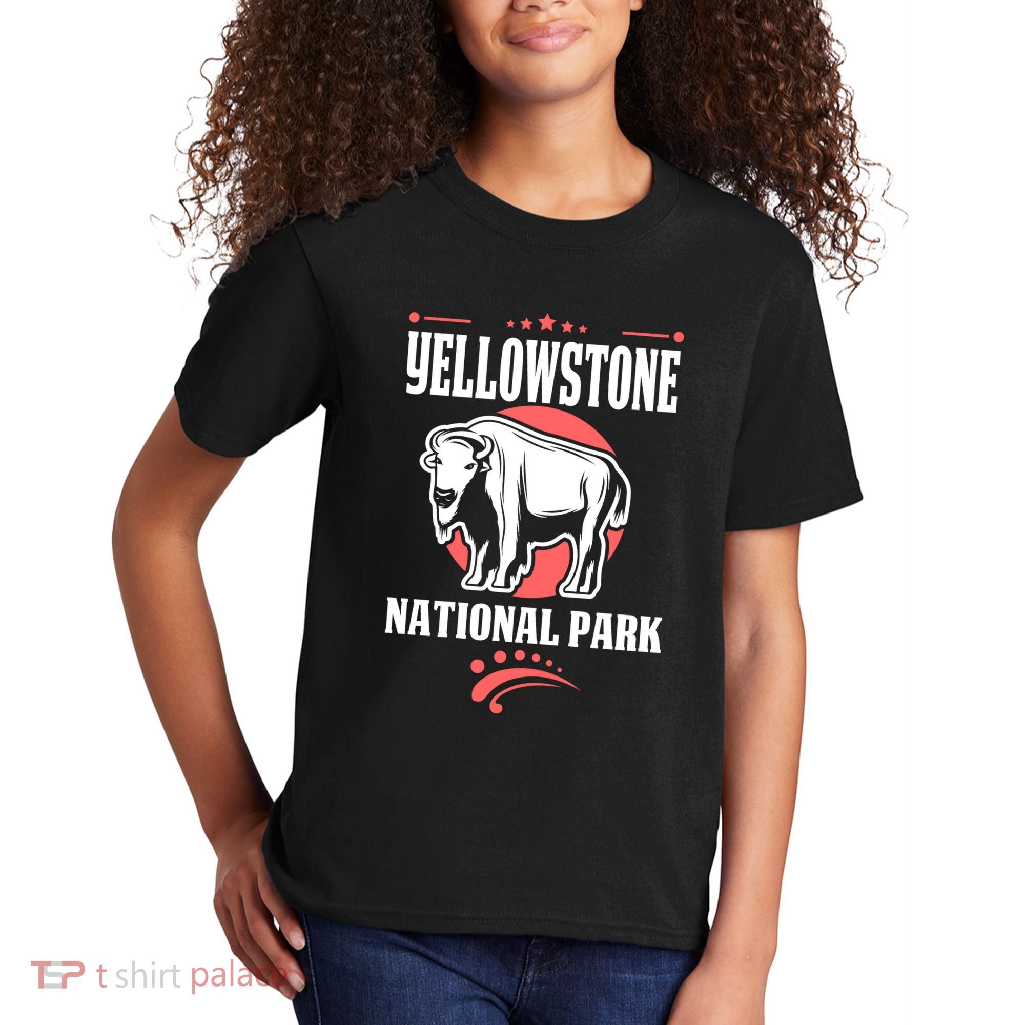 Yellowstone National Park Kids T-Shirt