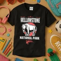 Yellowstone National Park Kids T-Shirt thumb 3