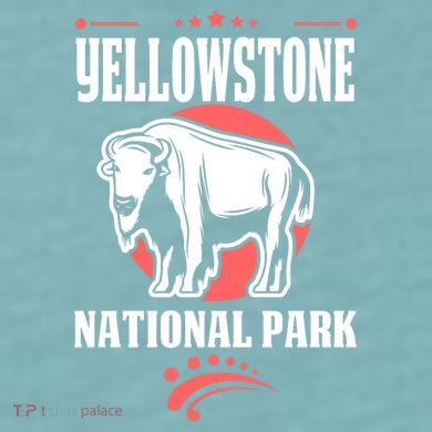 Yellowstone National Park Sueded Cloud Jersey T-Shirt