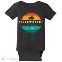 Yellowstone National Park Baby Bodysuit thumb 0