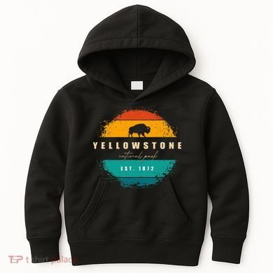 Yellowstone National Park Kids Hoodie