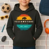 Yellowstone National Park Kids Hoodie thumb 2