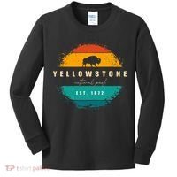 Yellowstone National Park Kids Long Sleeve Shirt thumb 0