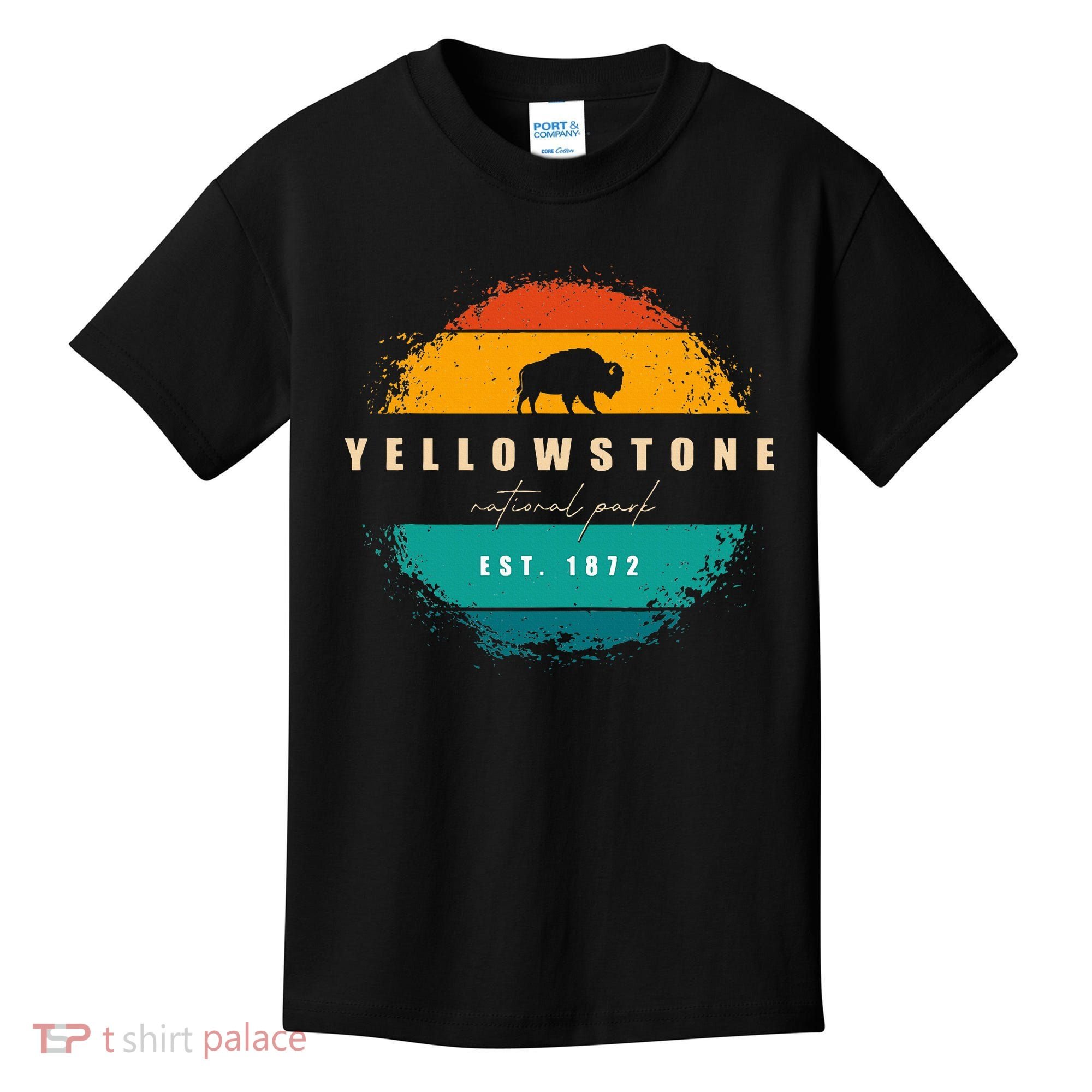 Yellowstone National Park Kids T-Shirt