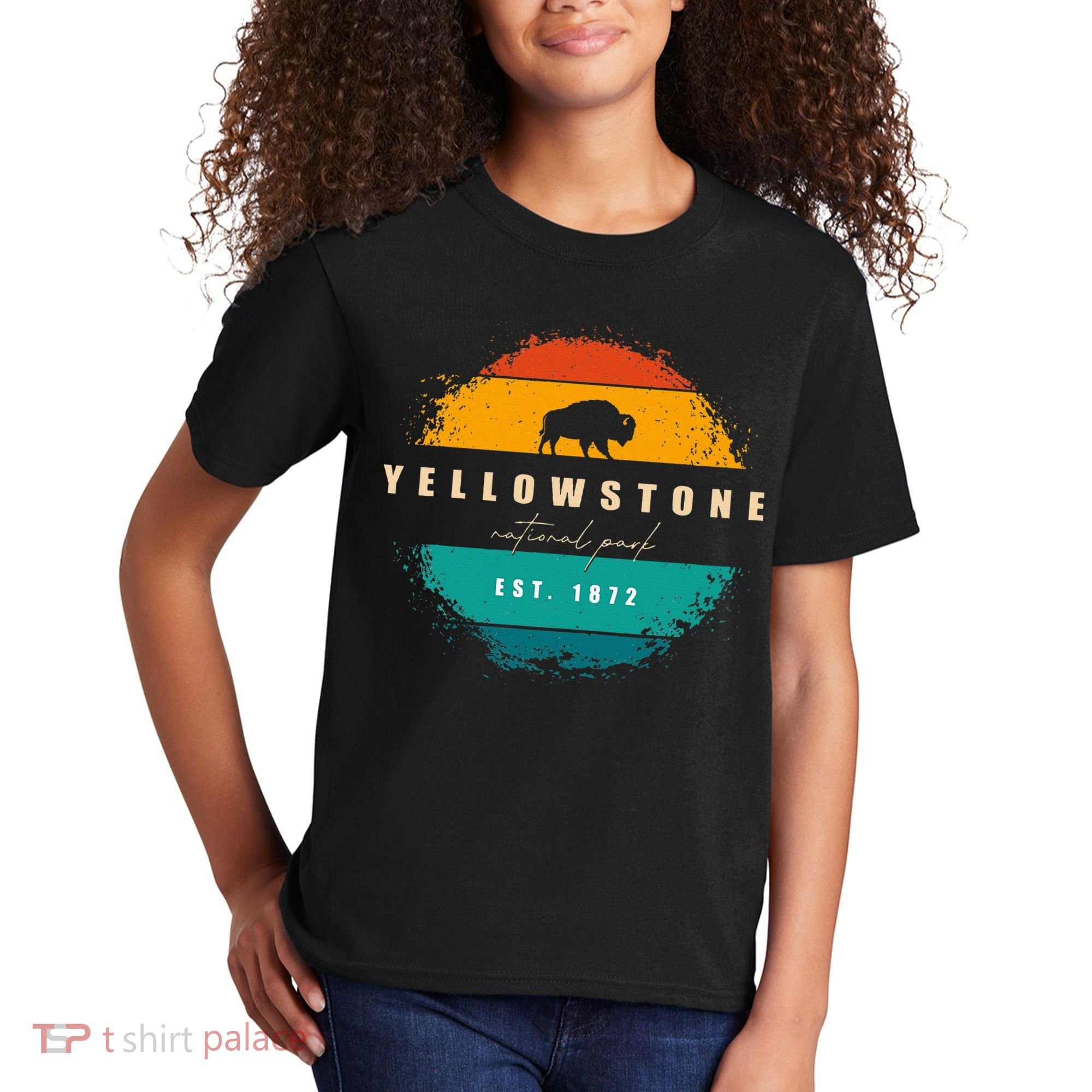 Yellowstone National Park Kids T-Shirt
