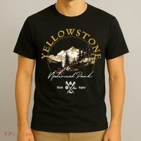 Yellowstone National Park Retro Vintage Apparel Souvenir T-Shirt thumb 3