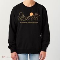 Yosemite National Park Skyline Women's Sweatshirt thumb 0