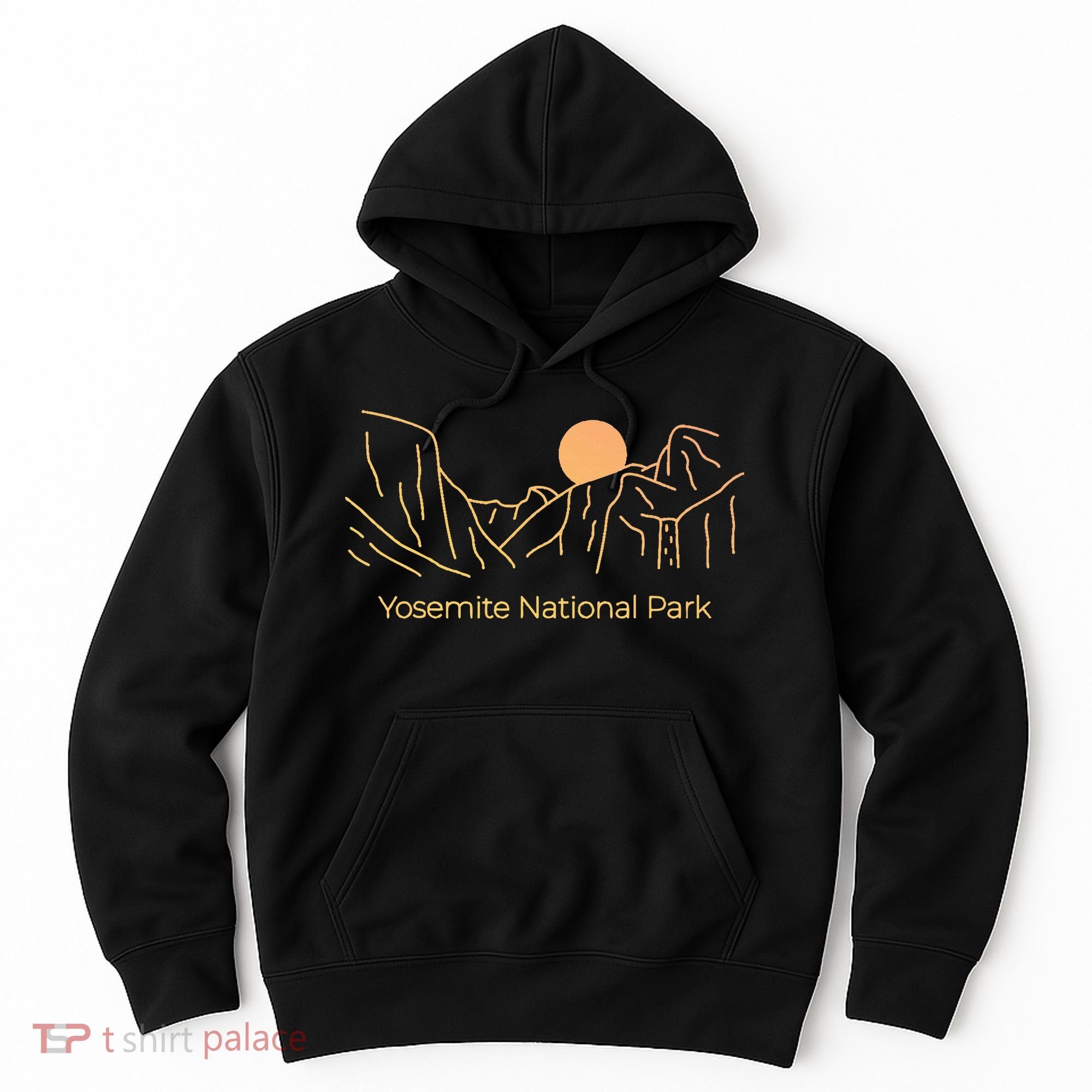 Yosemite National Park Skyline Hoodie
