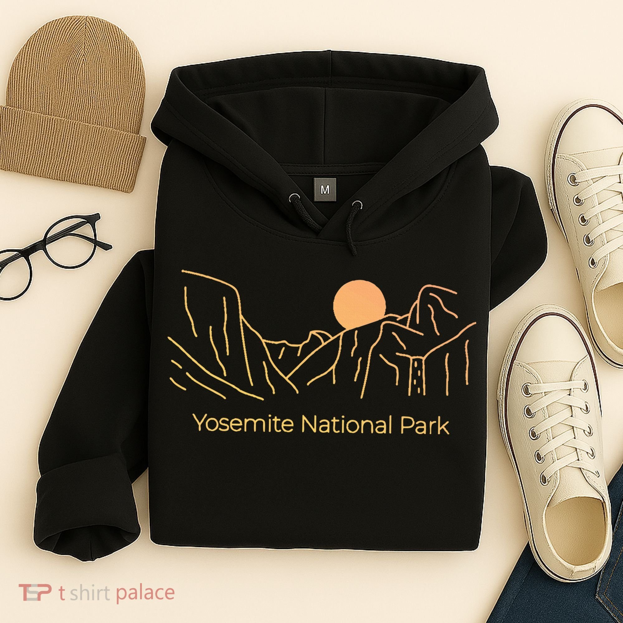 Yosemite National Park Skyline Hoodie