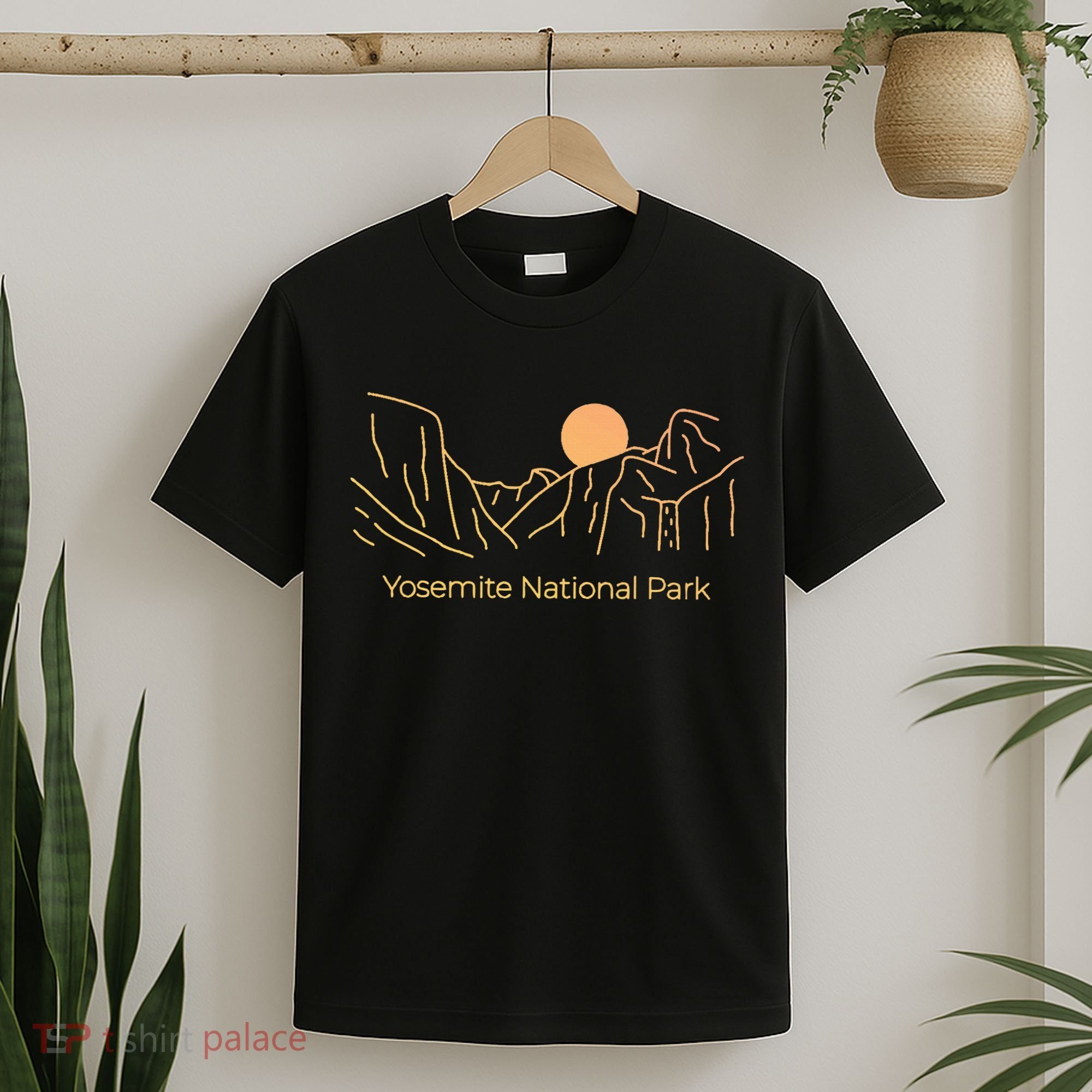 Yosemite National Park Skyline T-Shirt