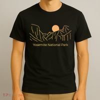 Yosemite National Park Skyline T-Shirt thumb 3
