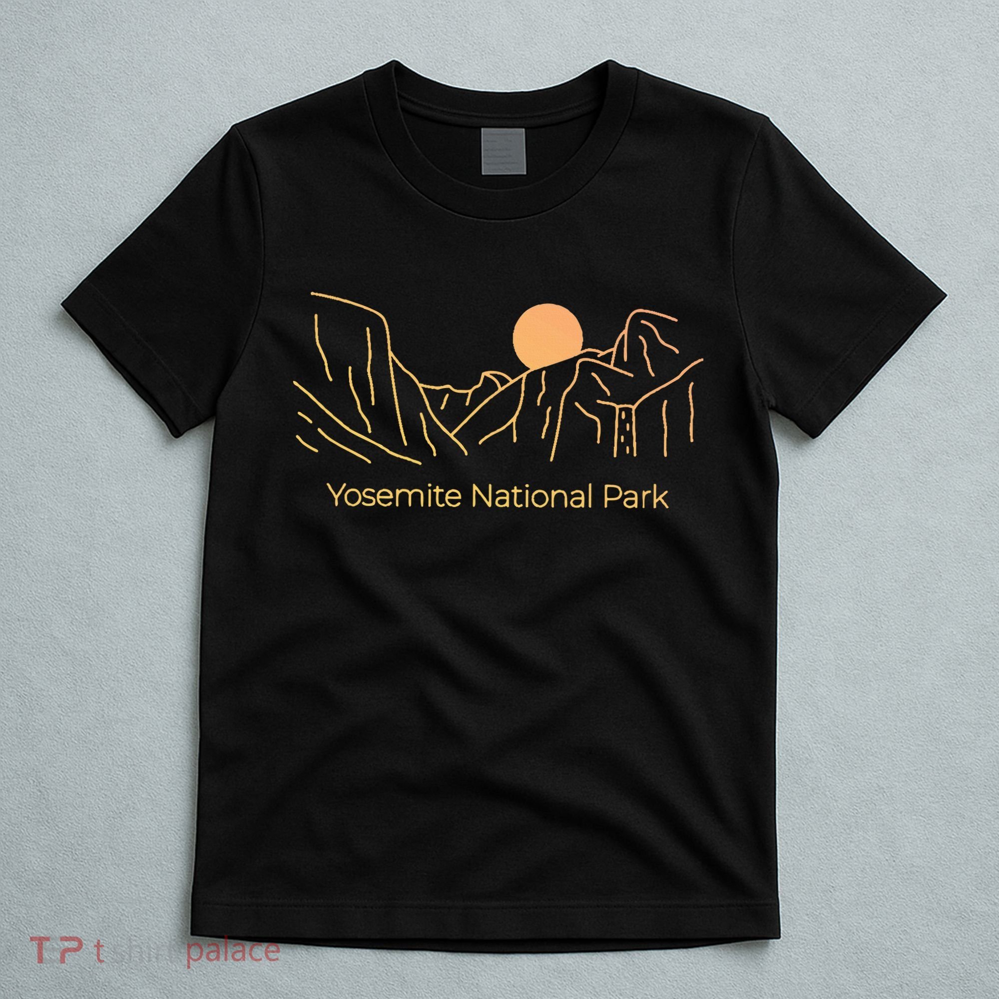 Yosemite National Park Skyline T-Shirt