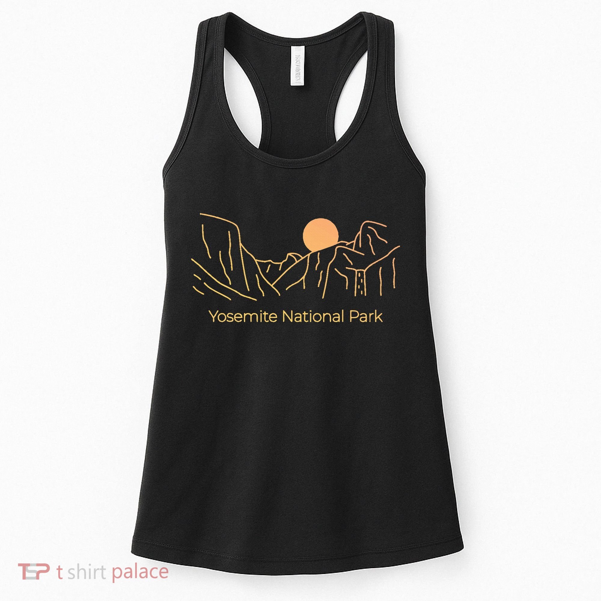 Yosemite National Park Skyline Women's Tank Top