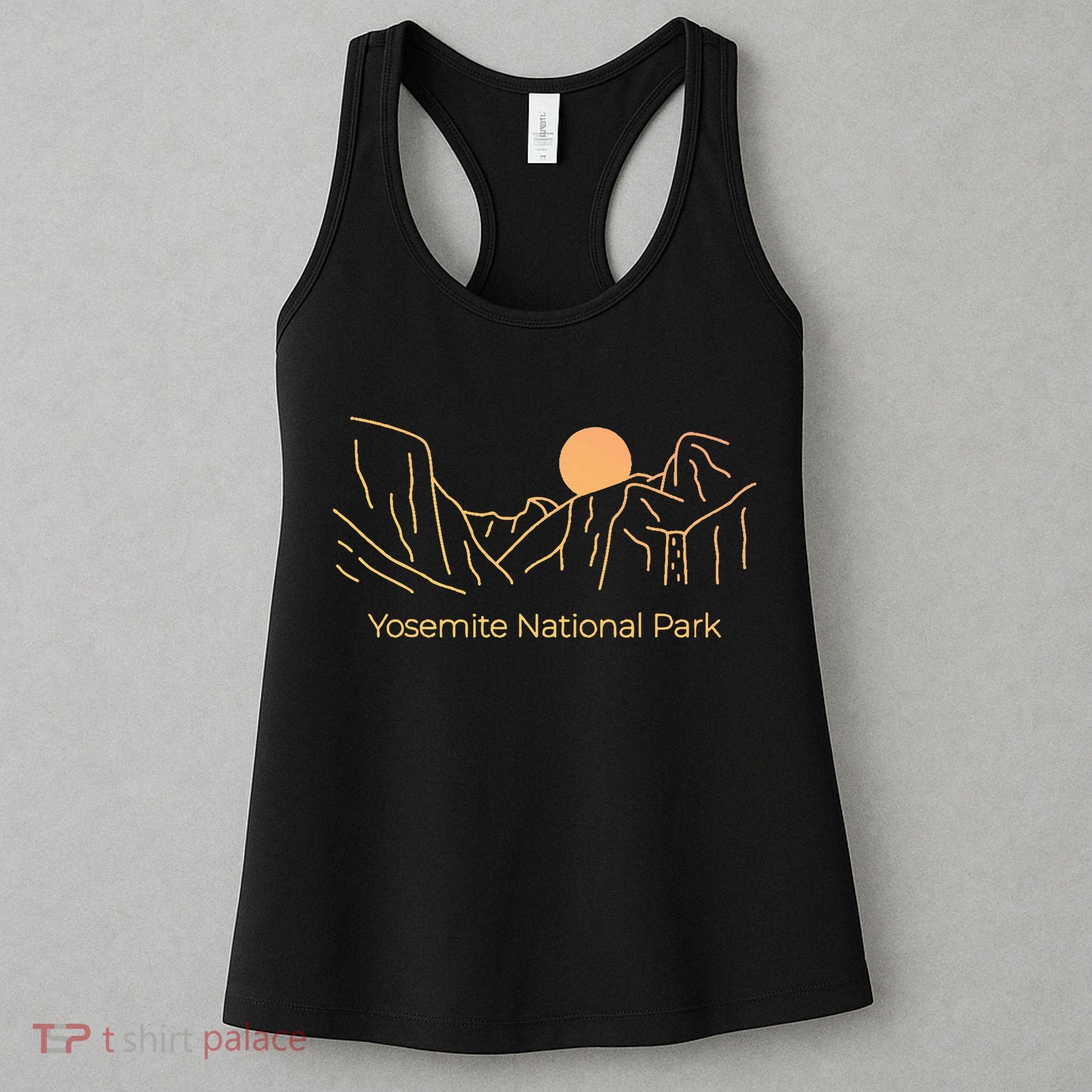 Yosemite National Park Skyline Women's Tank Top