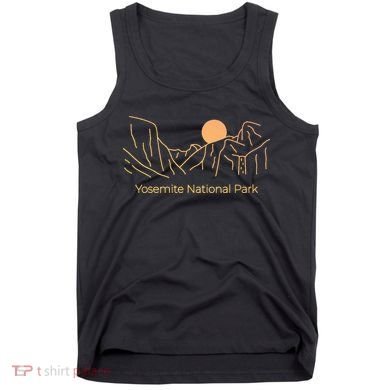Yosemite National Park Skyline Tank Top