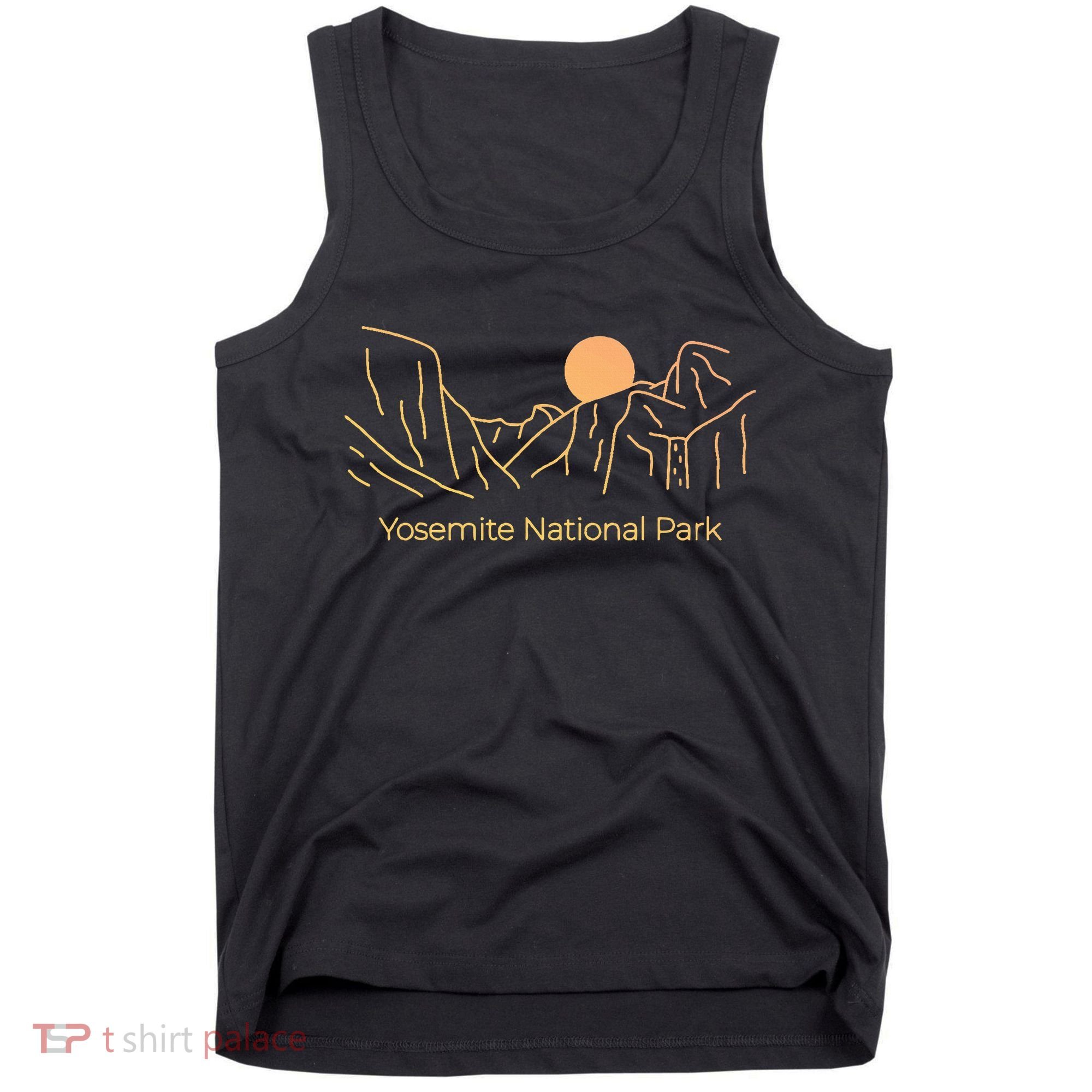 Yosemite National Park Skyline Tank Top
