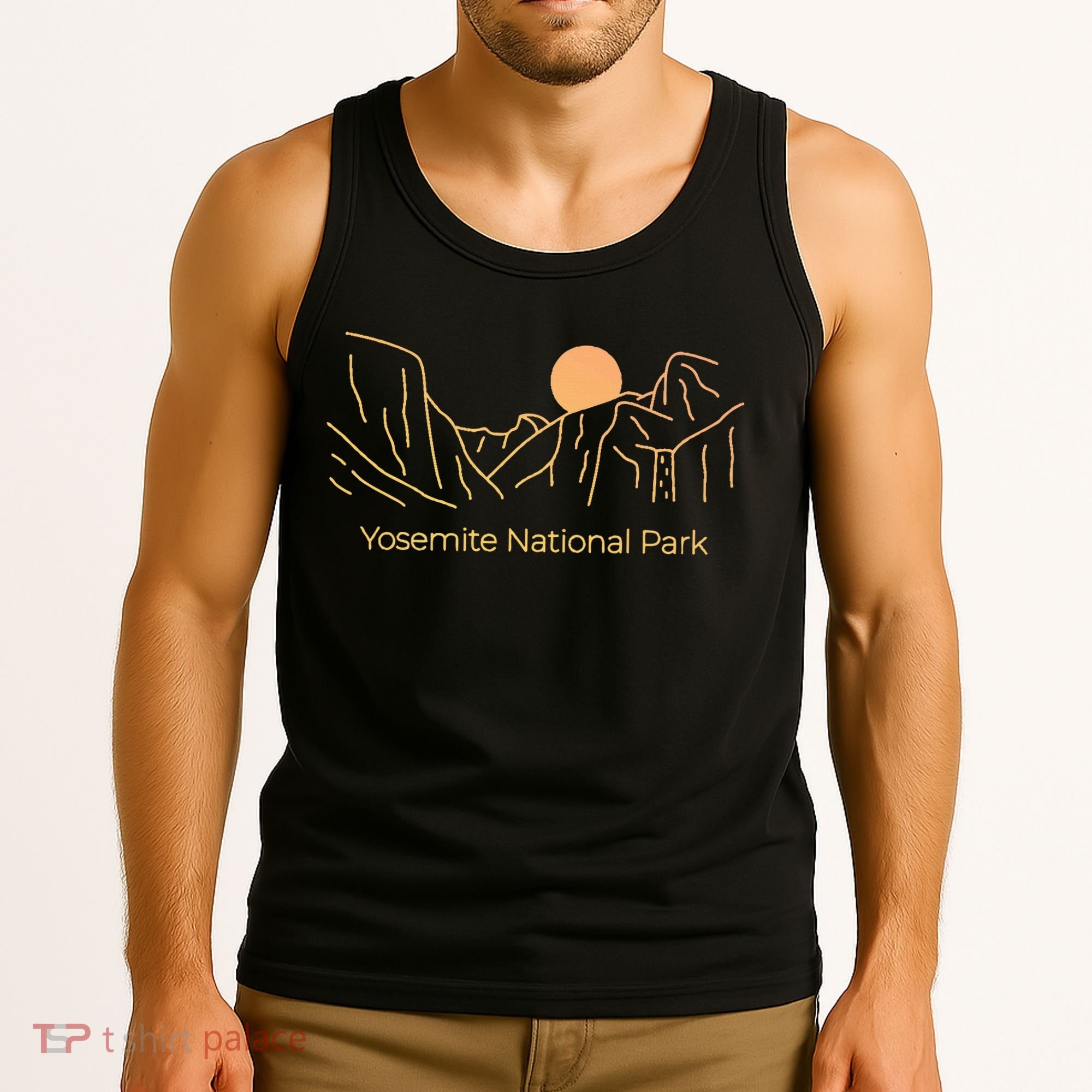 Yosemite National Park Skyline Tank Top