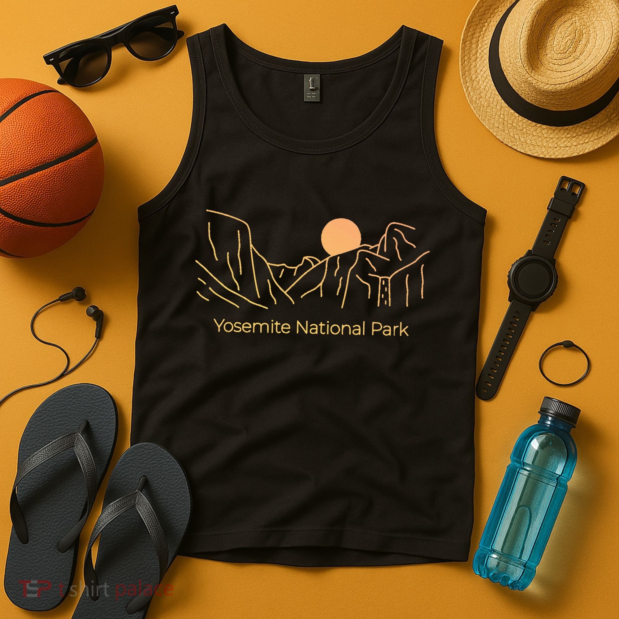 Yosemite National Park Skyline Tank Top