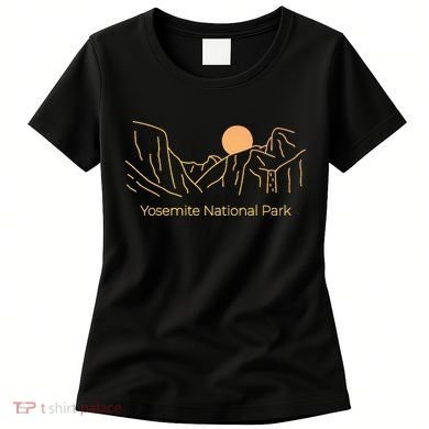 Yosemite National Park Skyline Women's T-Shirt