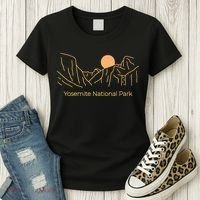 Yosemite National Park Skyline Women's T-Shirt thumb 3