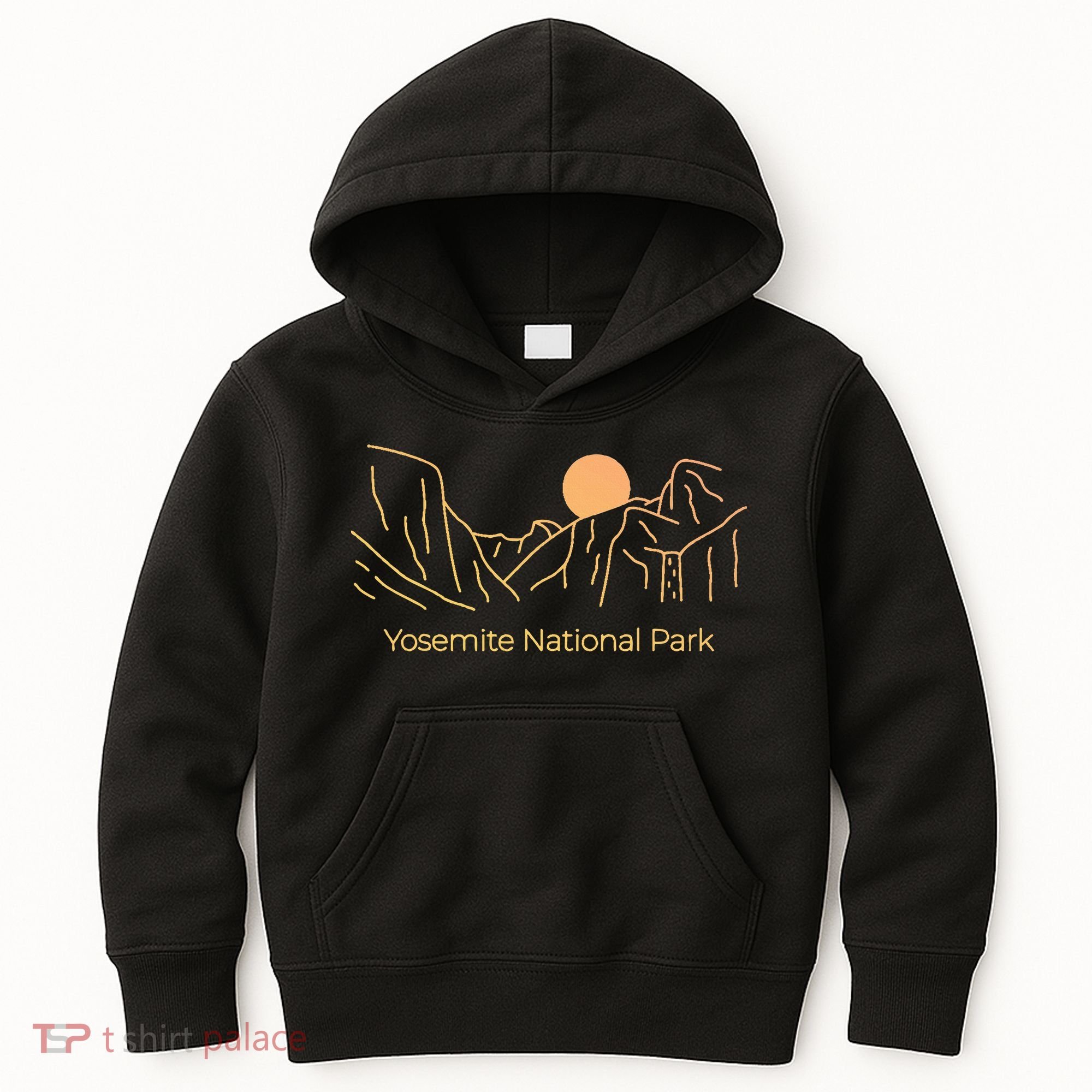 Yosemite National Park Skyline Kids Hoodie