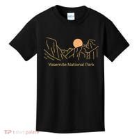 Yosemite National Park Skyline Kids T-Shirt thumb 0