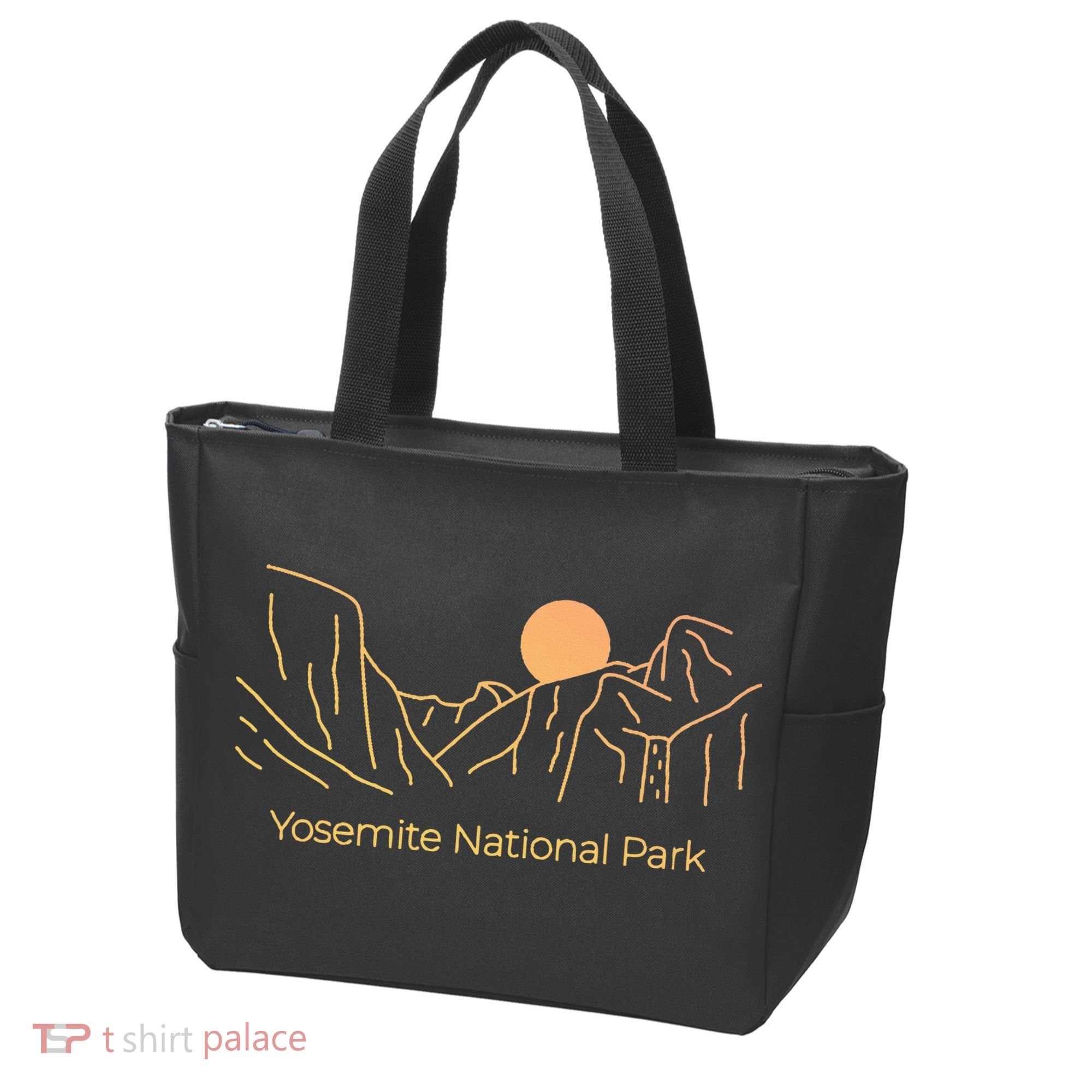 Yosemite National Park Skyline Tote Bag
