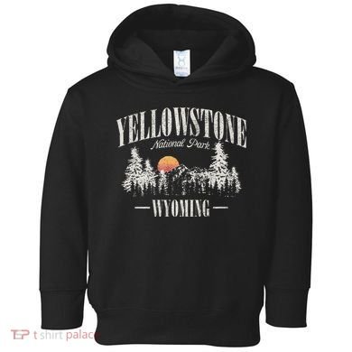 Yellowstone National Park Vintage Toddler Hoodie