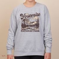 Yosemite National Park California Half Dome Women's Sweatshirt thumb 0