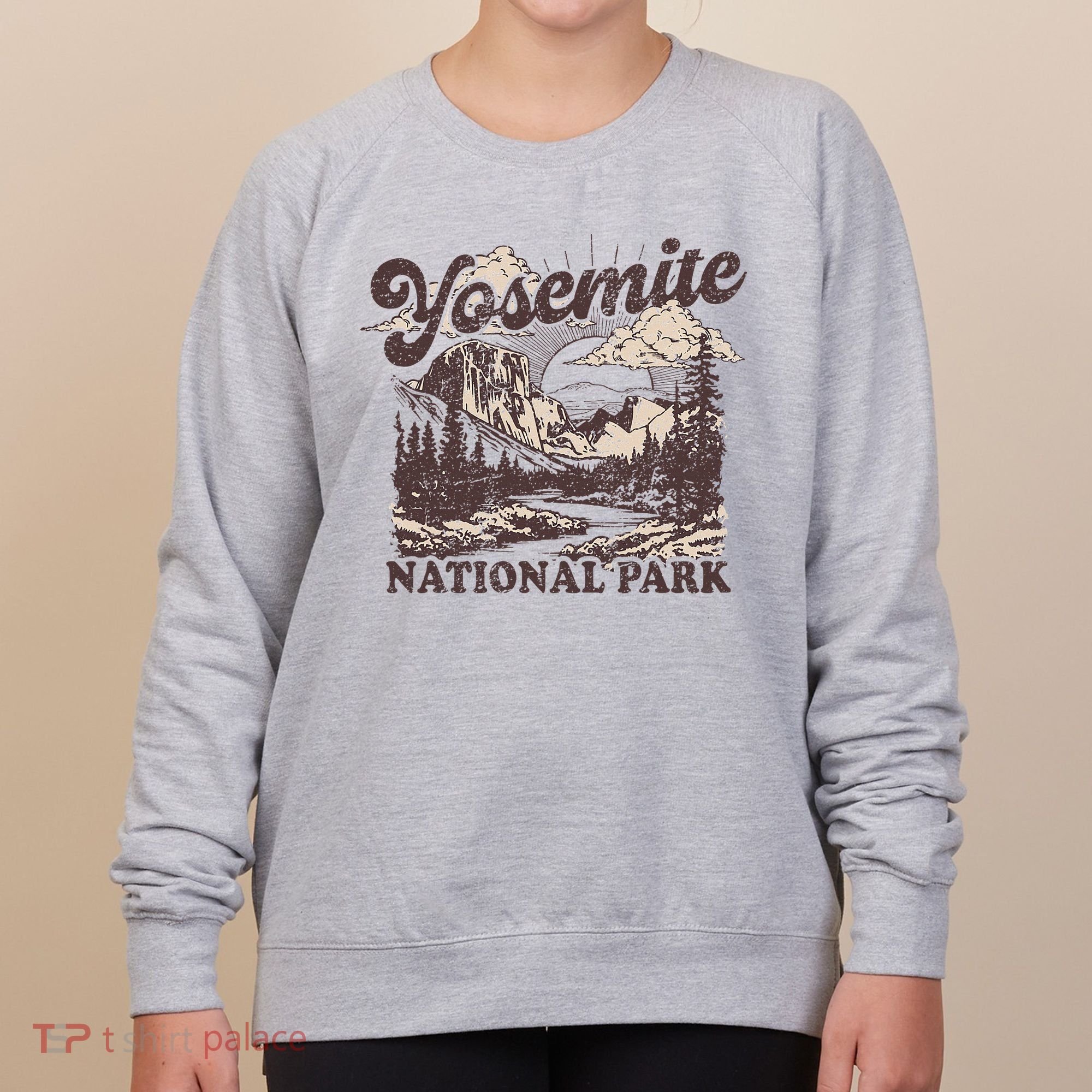 Yosemite National Park California Half Dome Women's Sweatshirt