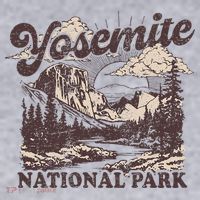 Yosemite National Park California Half Dome Women's Sweatshirt thumb 2