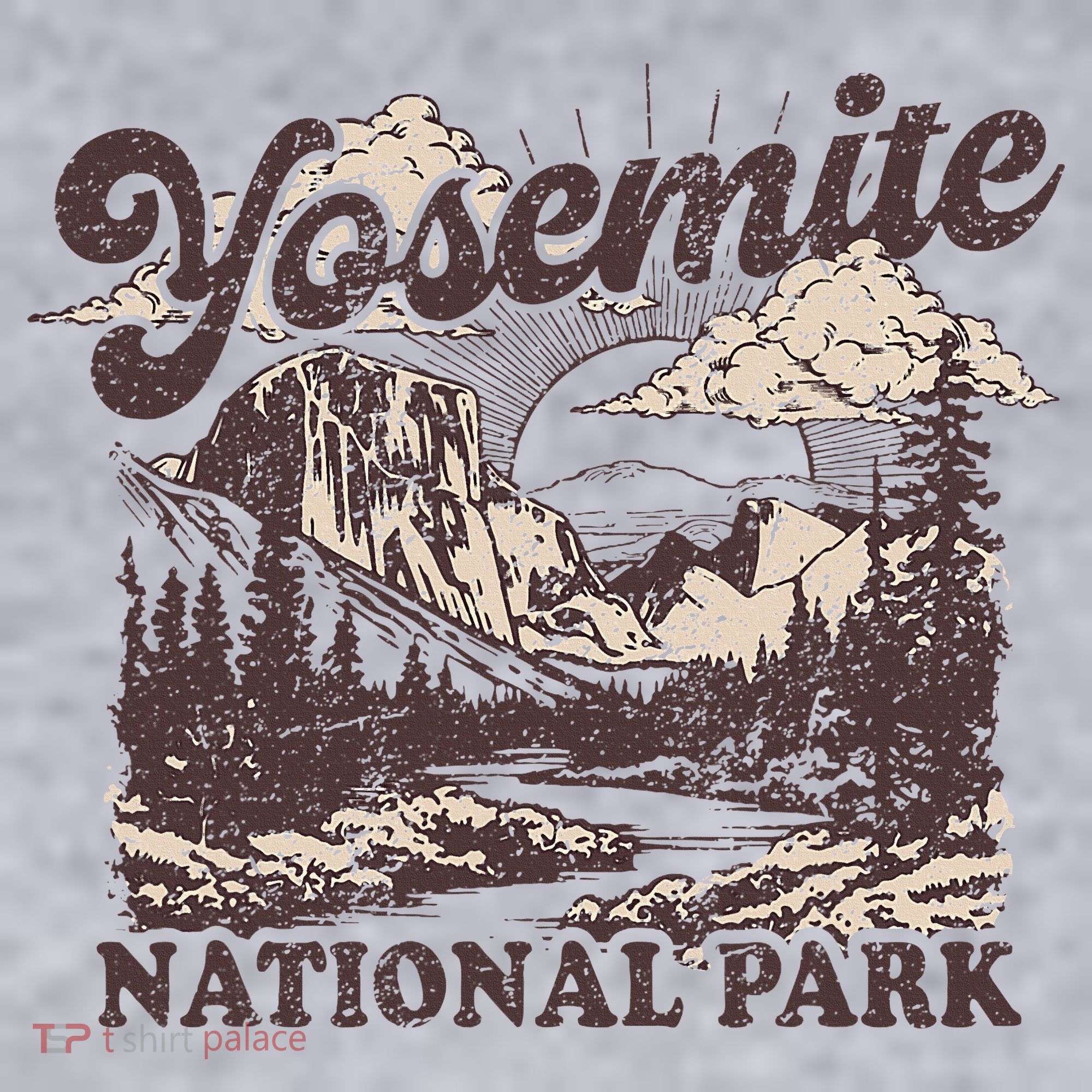 Yosemite National Park California Half Dome Women's Sweatshirt