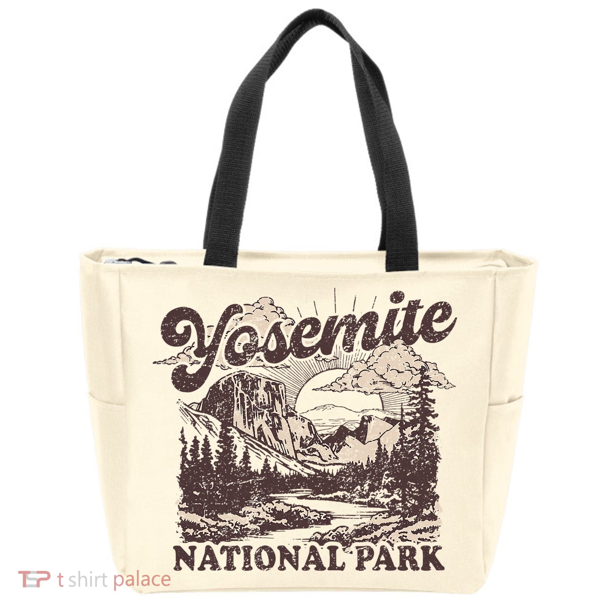 Yosemite National Park California Half Dome Tote Bag