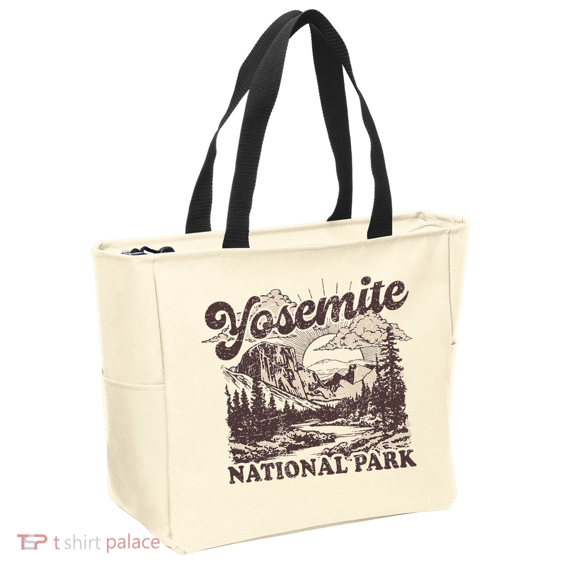 Yosemite National Park California Half Dome Tote Bag