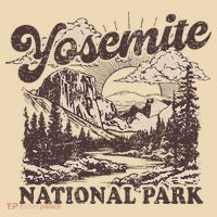 Yosemite National Park California Half Dome Tote Bag thumb 4