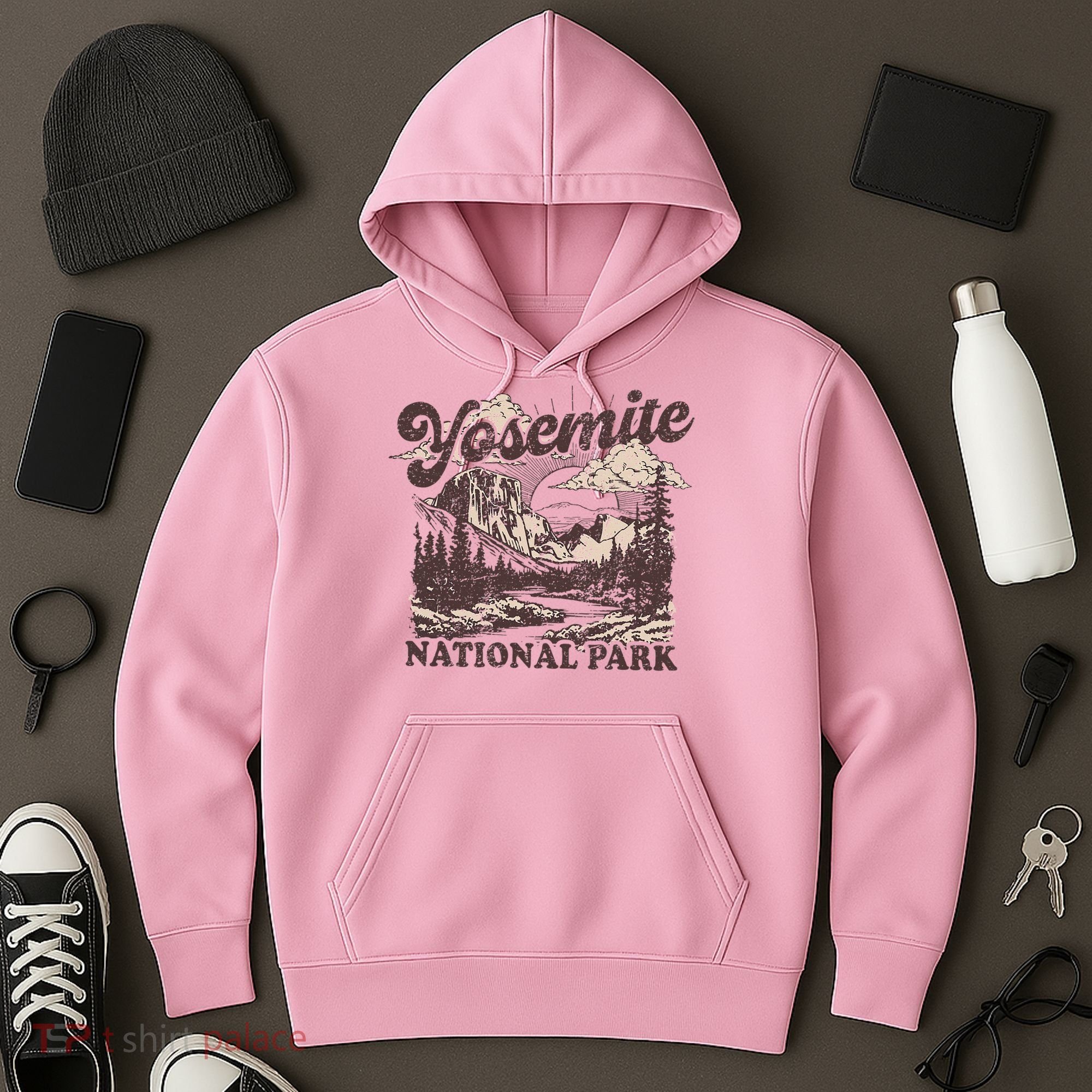 Yosemite National Park California Half Dome Hoodie