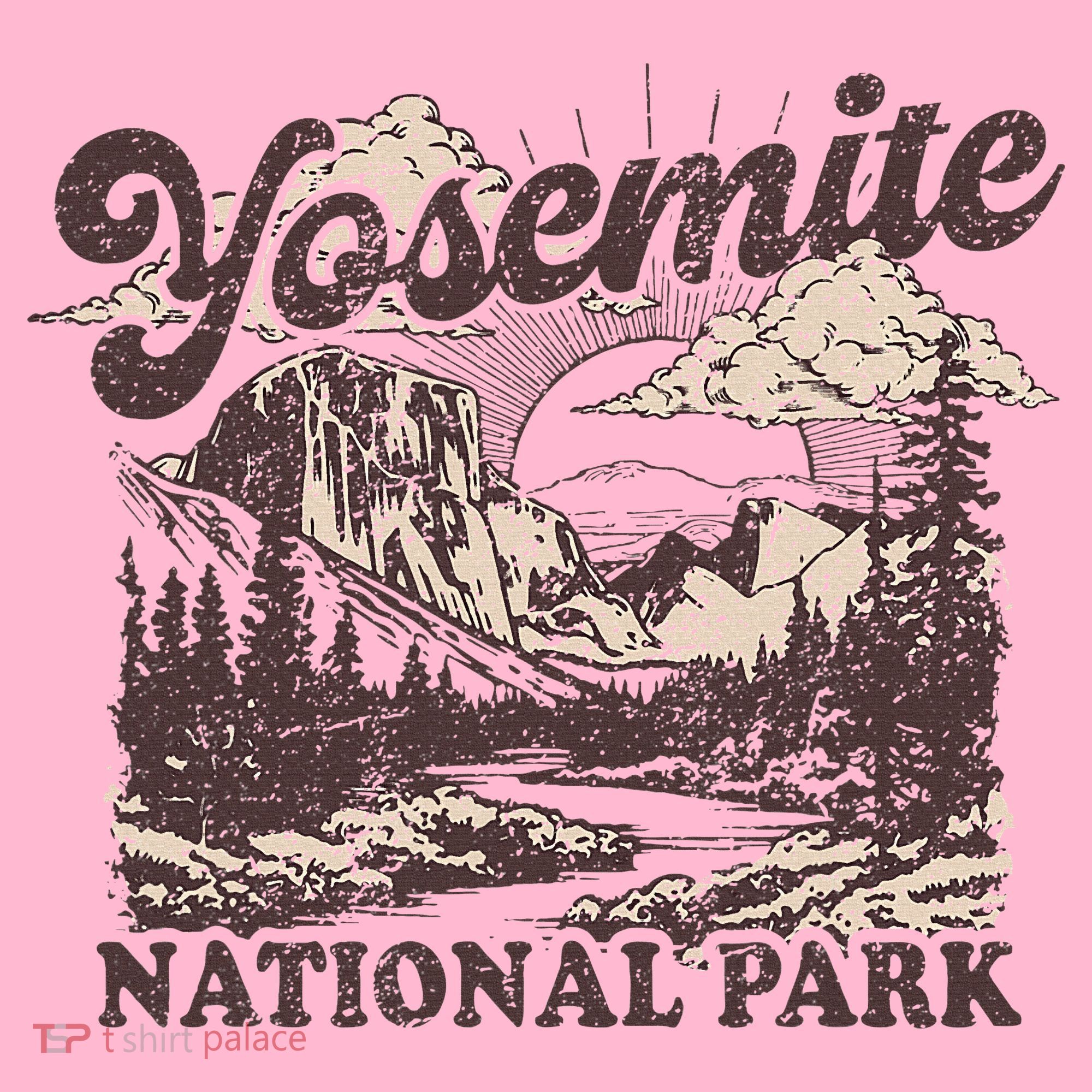 Yosemite National Park California Half Dome Hoodie