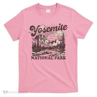 Yosemite National Park California Half Dome T-Shirt