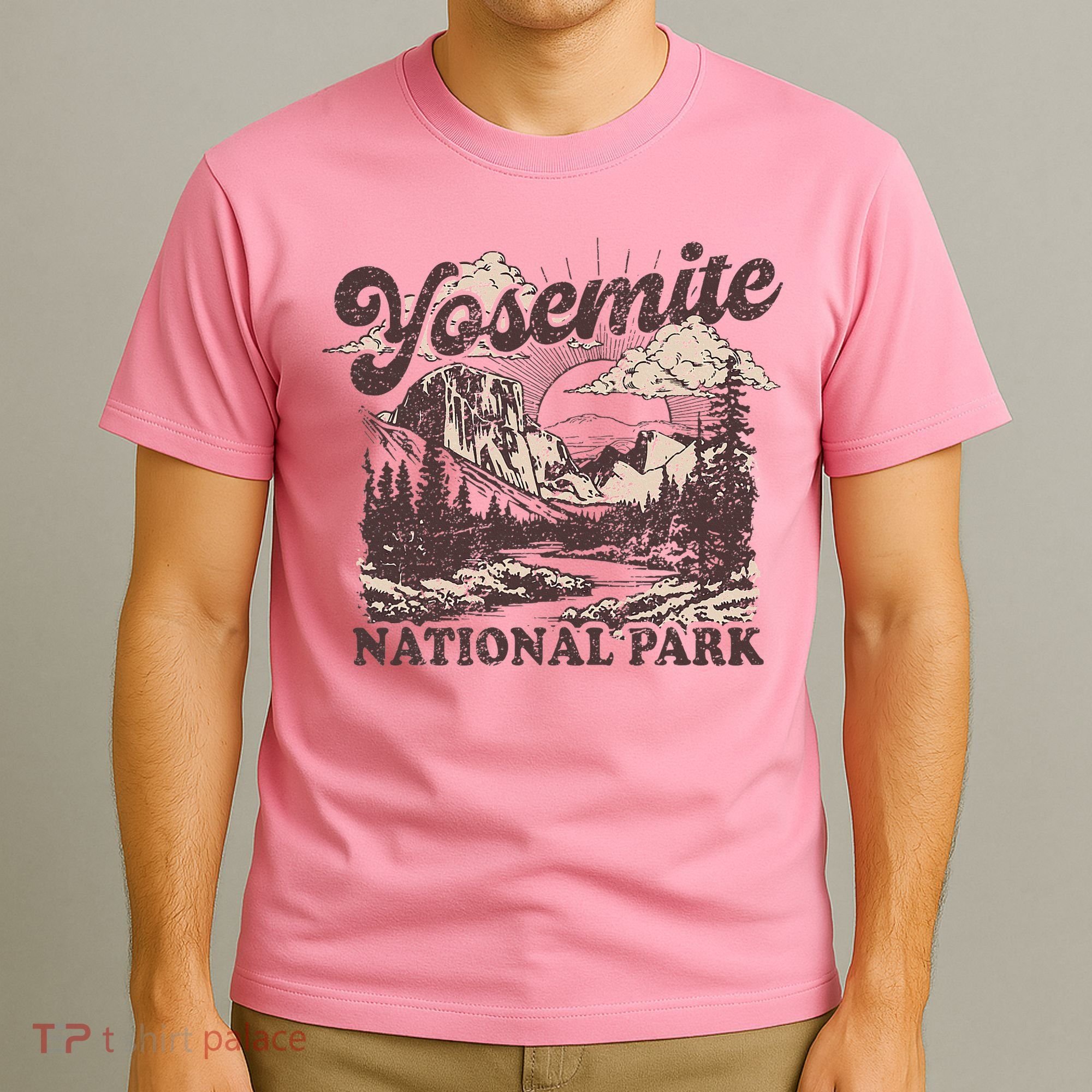 Yosemite National Park California Half Dome T-Shirt