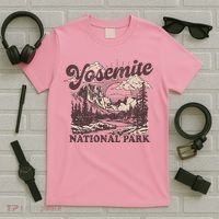 Yosemite National Park California Half Dome T-Shirt thumb 5