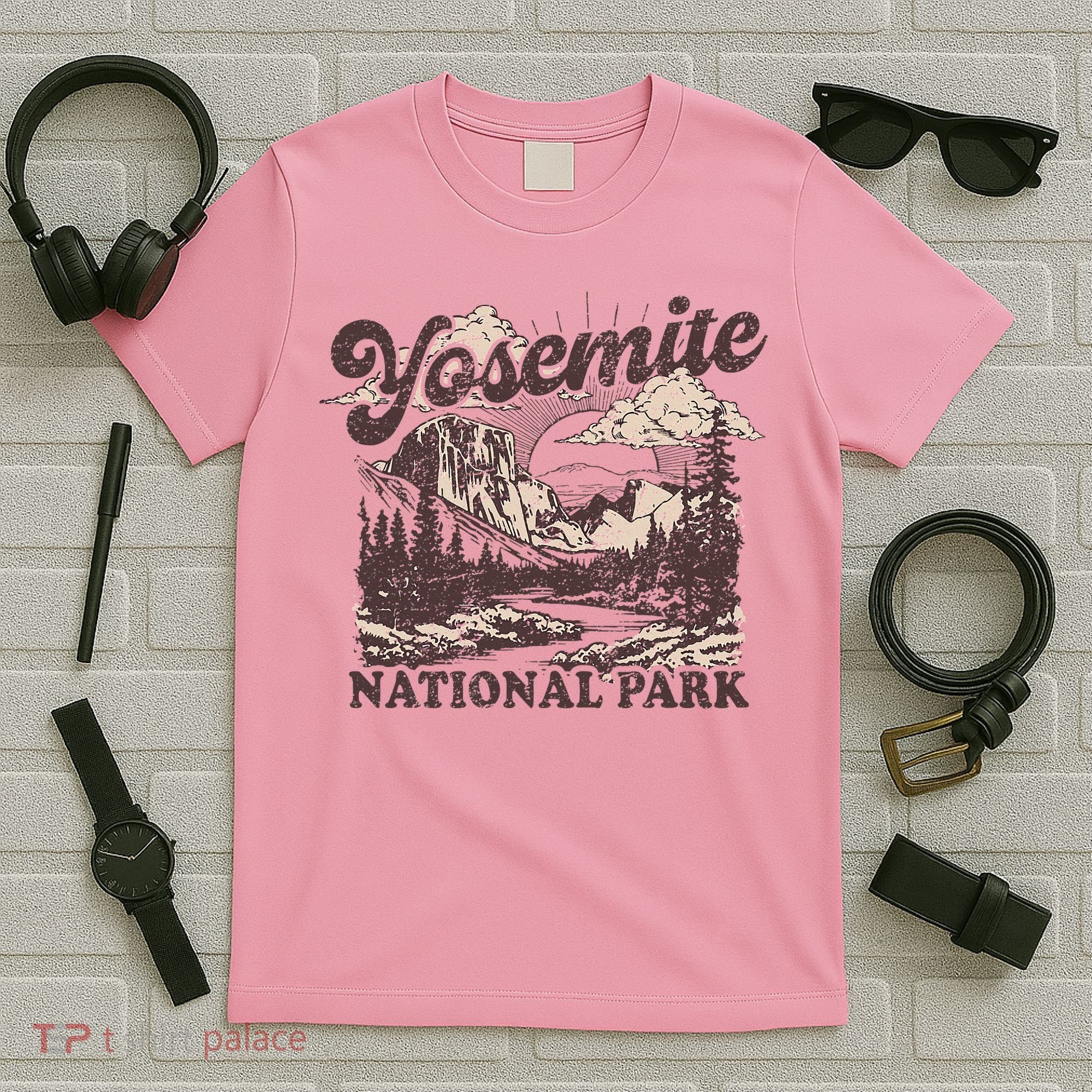 Yosemite National Park California Half Dome T-Shirt
