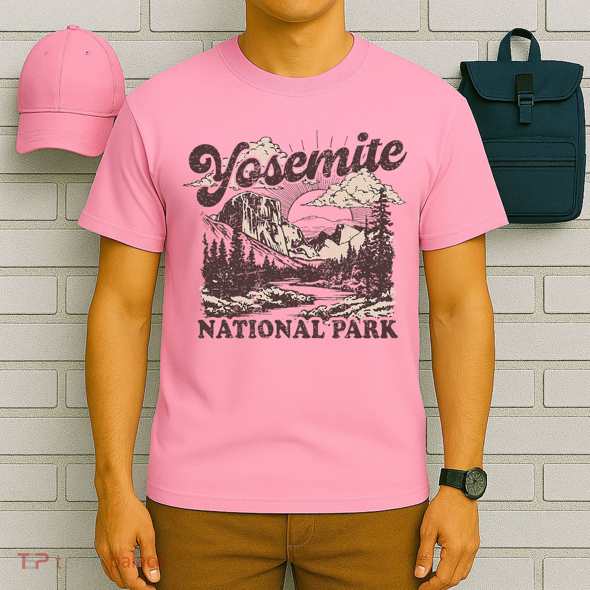 Yosemite National Park California Half Dome T-Shirt