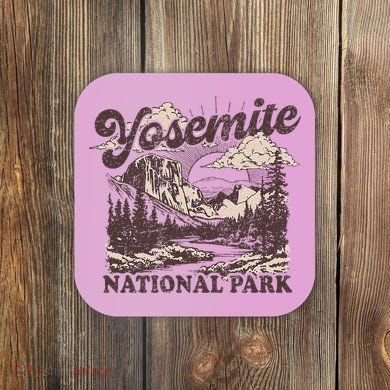 Yosemite National Park California Half Dome Coaster