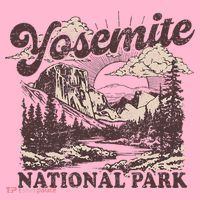 Yosemite National Park California Half Dome Baby Bodysuit thumb 2