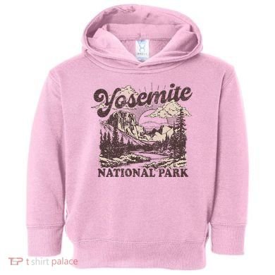 Yosemite National Park California Half Dome Toddler Hoodie