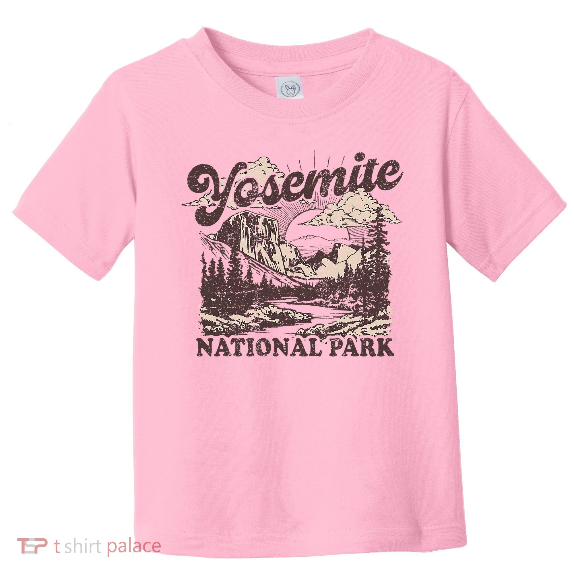 Yosemite National Park California Half Dome Toddler T-Shirt