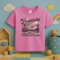Yosemite National Park California Half Dome Toddler T-Shirt thumb 3