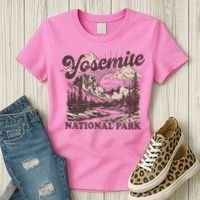 Yosemite National Park California Half Dome Women's T-Shirt thumb 3