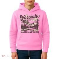 Yosemite National Park California Half Dome Kids Hoodie thumb 4
