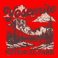 Yosemite National Park California Half Dome Santa Hat thumb 1